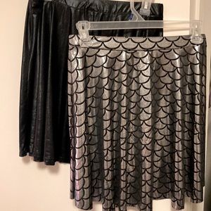 Two skirts. Both are in the same size